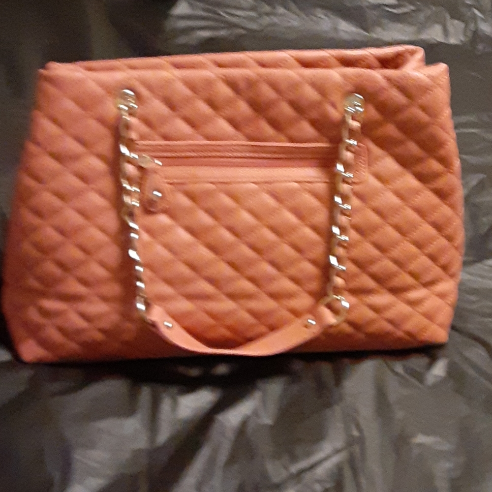 Frabriquc Peach Purse